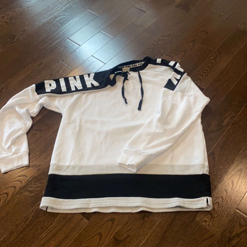 PINK light weight sweatshirt
